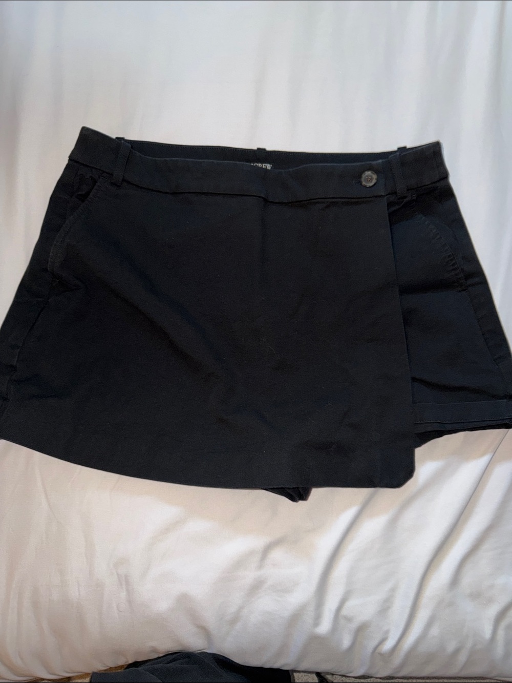 J.CREW BLACK SKORT